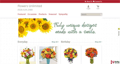 Desktop Screenshot of cottonwoodflowers.com