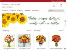 Tablet Screenshot of cottonwoodflowers.com